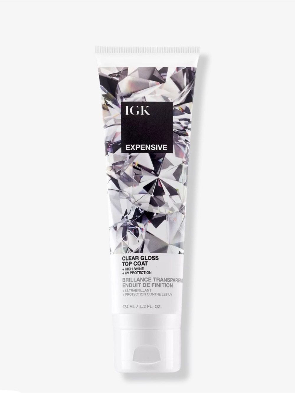 IGK's Expensive Clear Gloss  top coat :